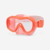 ماسک غواصی بزرگسال دکتلون - DECATHLON confort 100 - نارنجی