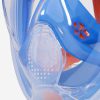 ماسک غواصی بزرگسال دکتلون - DECATHLON EASYBREATH - آبی/نارنجی - Image 7