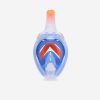 ماسک غواصی بزرگسال دکتلون - DECATHLON EASYBREATH - آبی/نارنجی - Image 4