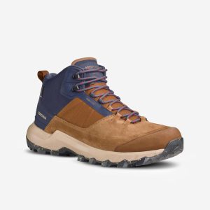 نیم‌بوت کوهنوردی ضدآب مردانه Quechua مدل MH500 Mid - قهوه‌ای