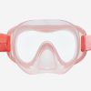 ماسک و اسنورکل بزرگسال دکتلون - DECATHLON Snorkel Mask Set 100 - صورتی - Image 2