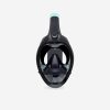 ماسک غواصی اسنورکل بزرگسال دکتلون سوبیا - DECATHLON Easybreath 900 - مشکی - Image 2