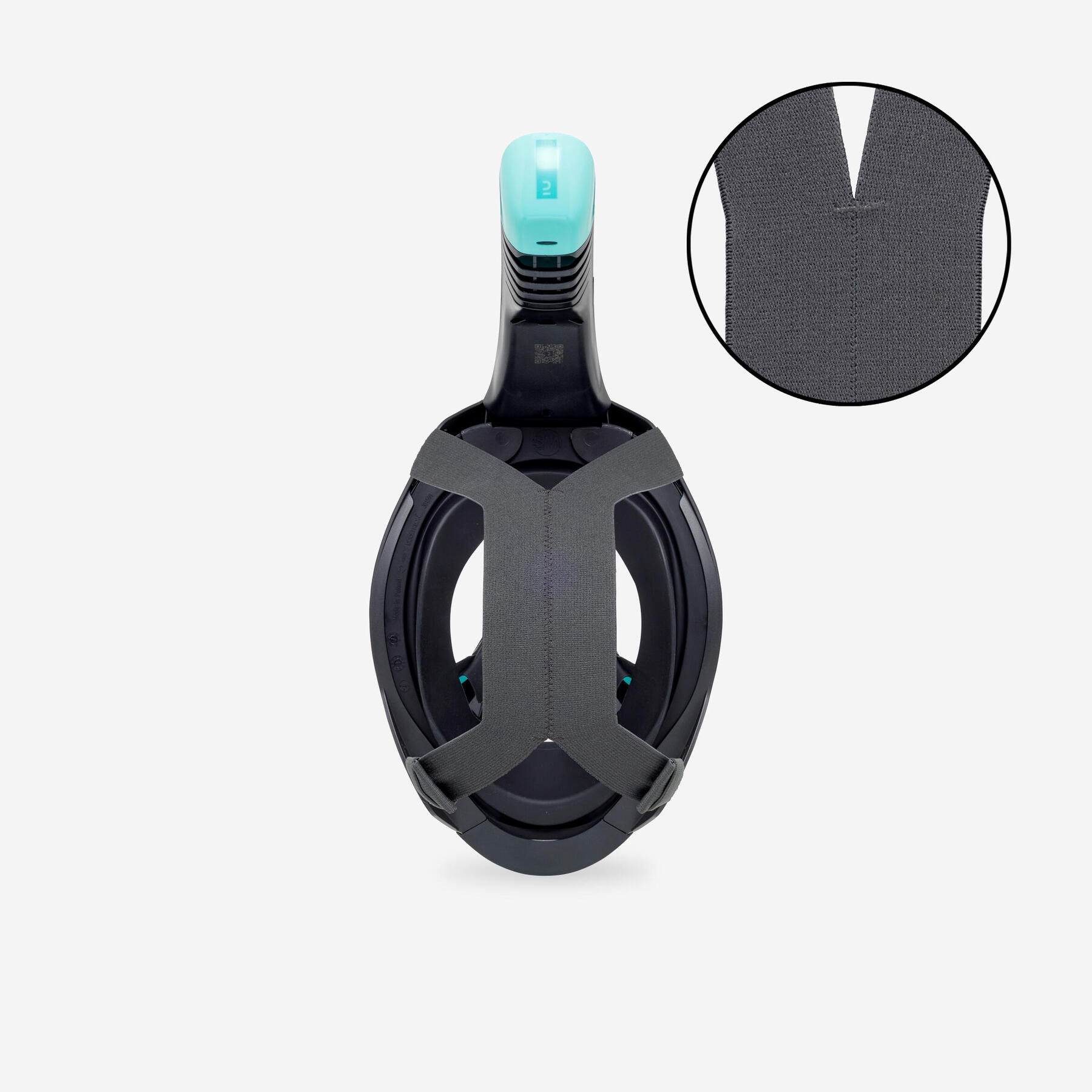 ماسک غواصی اسنورکل بزرگسال دکتلون سوبیا - DECATHLON Easybreath 900 - مشکی ماسک غواصی اسنورکل بزرگسال دکتلون سوبیا - DECATHLON Easybreath 900 - مشکی - Image 3