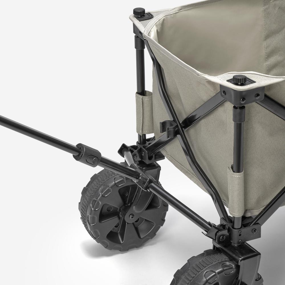 گاری کمپینگ تاشو کچوا Quechua Trolley All Road - خاکستری گاری کمپینگ تاشو کچوا Quechua Trolley All Road - خاکستری - Image 5