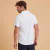 پولو شرت سوارکاری مردانه دکتلون Fouganza Polo Shirt - سفید - تصویر 5