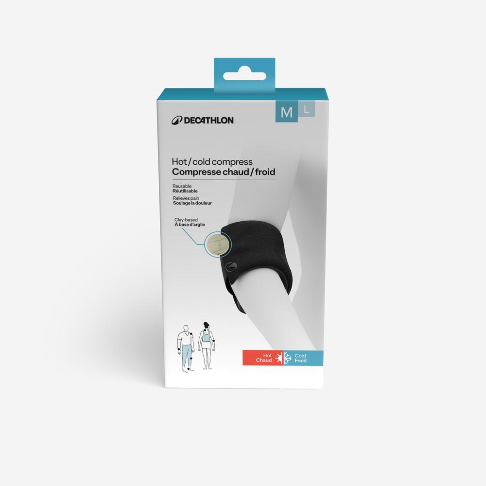 کمپرس آرنج سرد و گرم قابل استفاده مجدد DECATHLON Hot/Cold Compress - Reusable - مشکی کمپرس آرنج سرد و گرم قابل استفاده مجدد DECATHLON Hot/Cold Compress - Reusable - مشکی