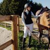 لگ سوارکاری زنانه دکتلون FOUGANZA 500 Riding Leggings - سفید - تصویر 9