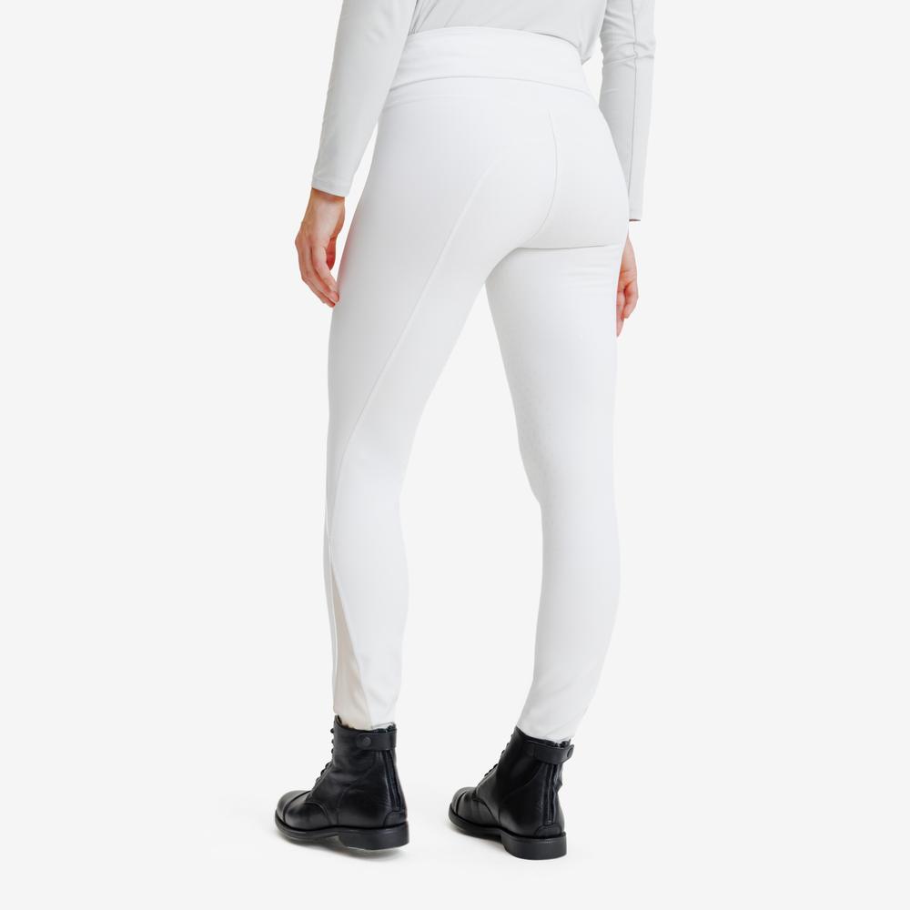 لگ سوارکاری زنانه دکتلون FOUGANZA 500 Riding Leggings - سفید لگ سوارکاری زنانه دکتلون FOUGANZA 500 Riding Leggings - سفید - Image 4