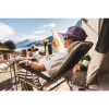 صندلی کمپینگ تاشو دکتلون کچوا Quechua Comfortable 110kg - طوسی - Image 13