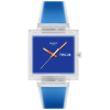 ساعت سواچ مدل (SWATCH WHAT IF... SEE THRU BLUE? (SO38K701