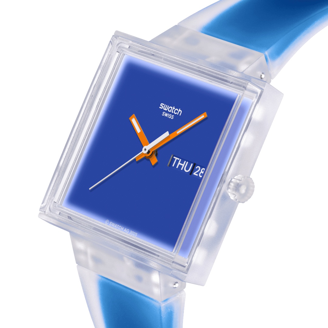 ساعت سواچ مدل (SWATCH WHAT IF... SEE THRU BLUE? (SO38K701 ساعت سواچ مدل (SWATCH WHAT IF... SEE THRU BLUE? (SO38K701 - Image 3