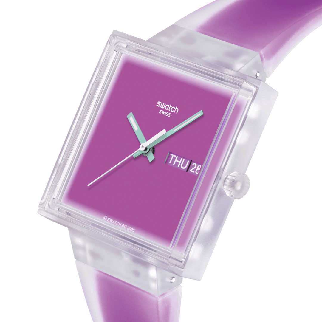 ساعت سواچ مدل (SWATCH WHAT IF... SEE THRU MAGENTA? (SO38K705 ساعت سواچ مدل (SWATCH WHAT IF... SEE THRU MAGENTA? (SO38K705 - تصویر 2