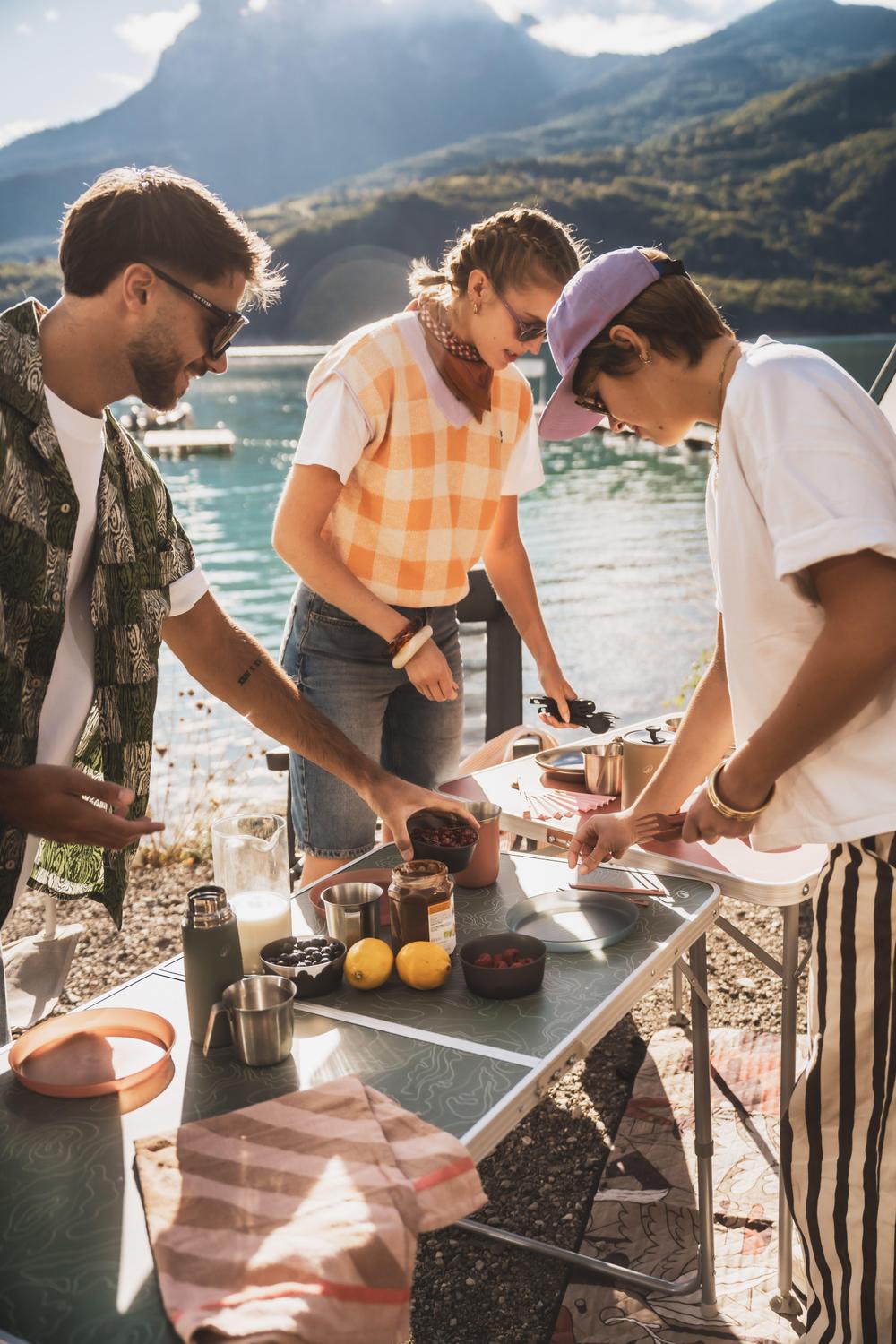 میز تاشو کچوا Quechua 4/6 Person Folding Table - سبز میز تاشو کچوا Quechua 4/6 Person Folding Table - سبز - Image 10