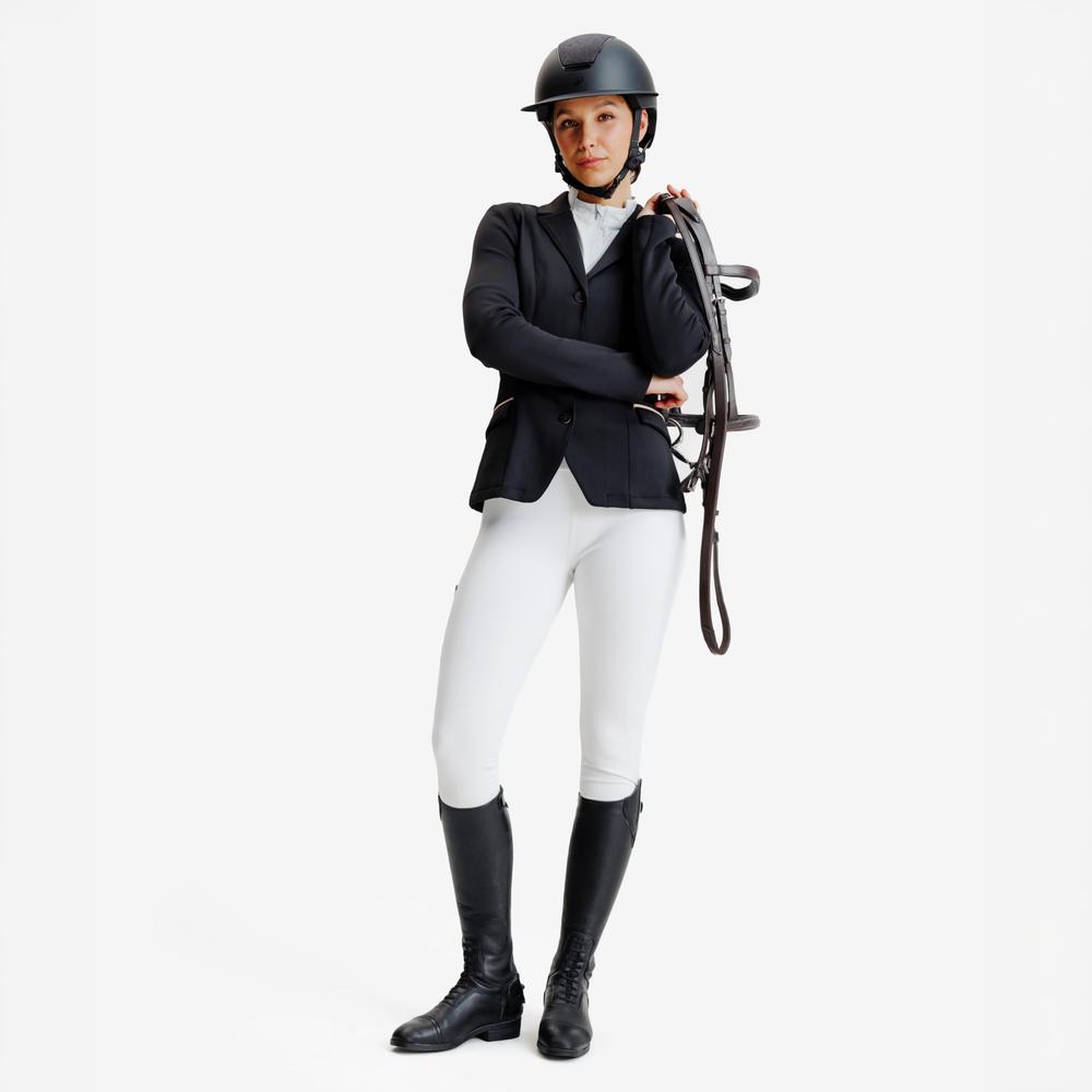 لگ سوارکاری زنانه دکتلون FOUGANZA 500 Riding Leggings - سفید لگ سوارکاری زنانه دکتلون FOUGANZA 500 Riding Leggings - سفید - Image 2