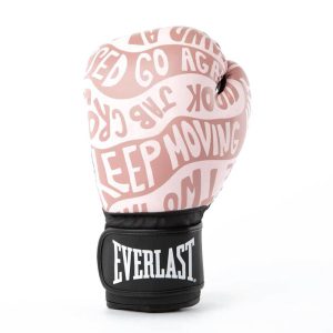دستکش بوکس اورلست – Everlast Spark Boxing Gloves 12 Oz – سفید/صورتی