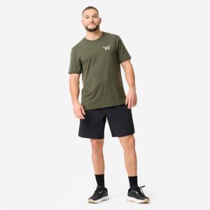 شلوارک بوکس دکتلون – DECATHLON Long Sports Shorts – مشکی