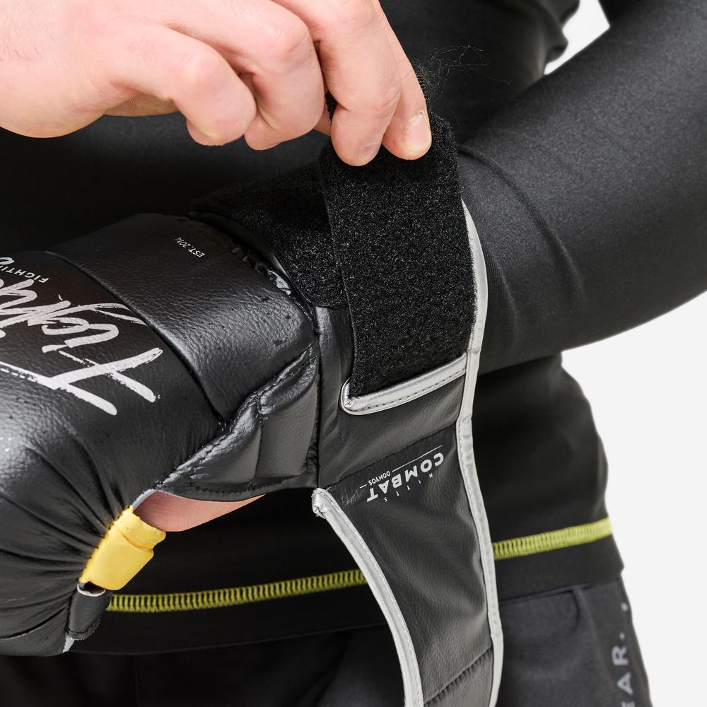 دستکش ام ام ای دکتلون - Outshock Adult MMA Gloves - نقره ای دستکش ام ام ای دکتلون - Outshock Adult MMA Gloves - نقره ای - Image 4