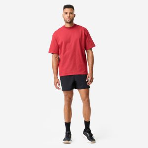 شلوارک مردانه دکتلون Domyos Bodybuilding Short – مشکی