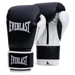 دستکش بوکس بزرگسال اورلست - Everlast Powerlock OG 14 Oz - مشکی/سفید