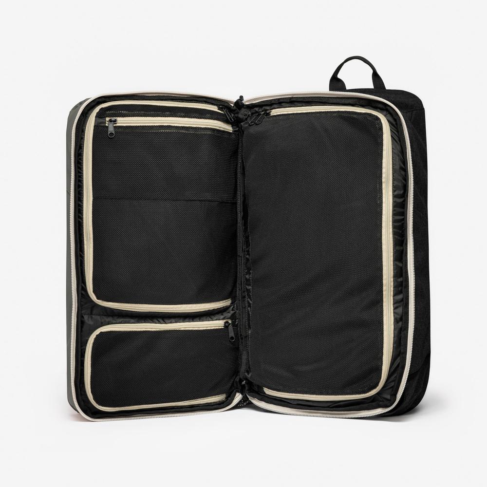 کوله پشتی کمپینگ و کوهنوردی فورکلاز - FORCLAZ Travel 500 Organizer 40 L - خاکستری کوله پشتی کمپینگ و کوهنوردی فورکلاز - FORCLAZ Travel 500 Organizer 40 L - خاکستری - Image 9