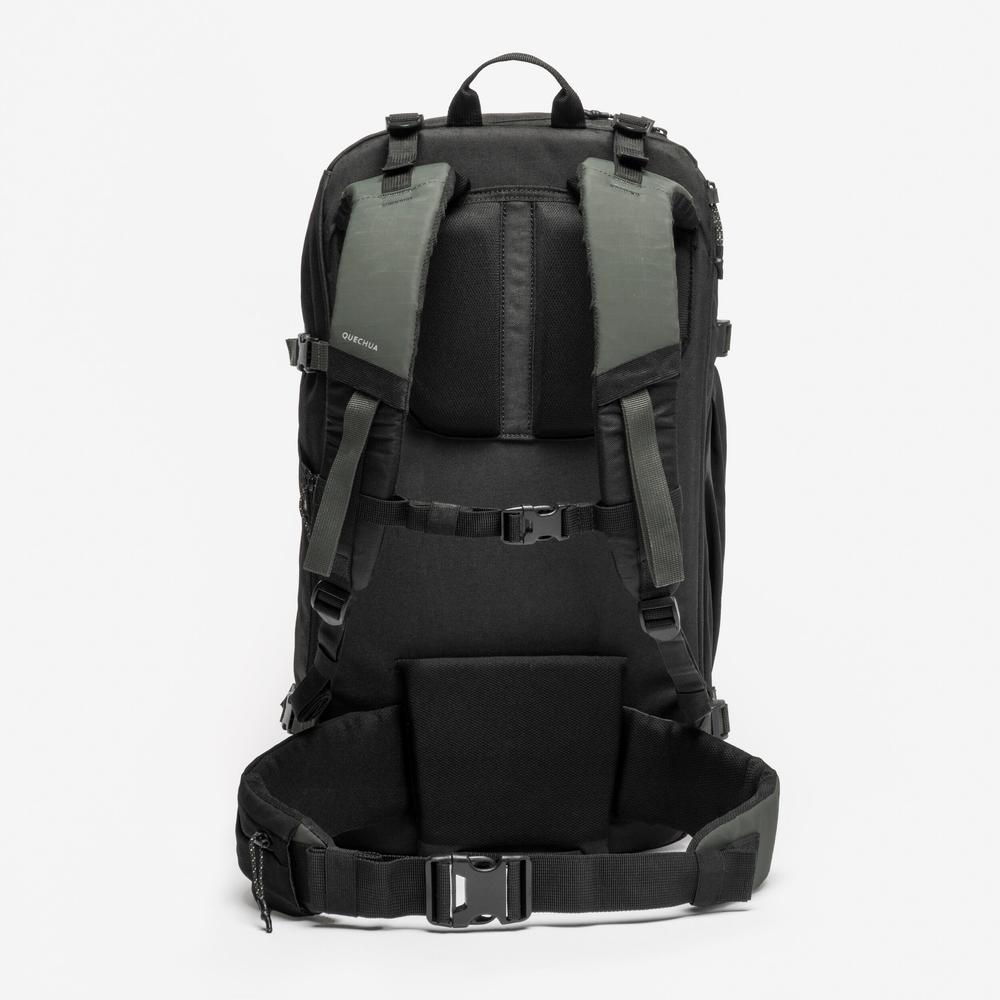 کوله پشتی کمپینگ و کوهنوردی فورکلاز - FORCLAZ Travel 500 Organizer 40 L - خاکستری کوله پشتی کمپینگ و کوهنوردی فورکلاز - FORCLAZ Travel 500 Organizer 40 L - خاکستری - Image 7