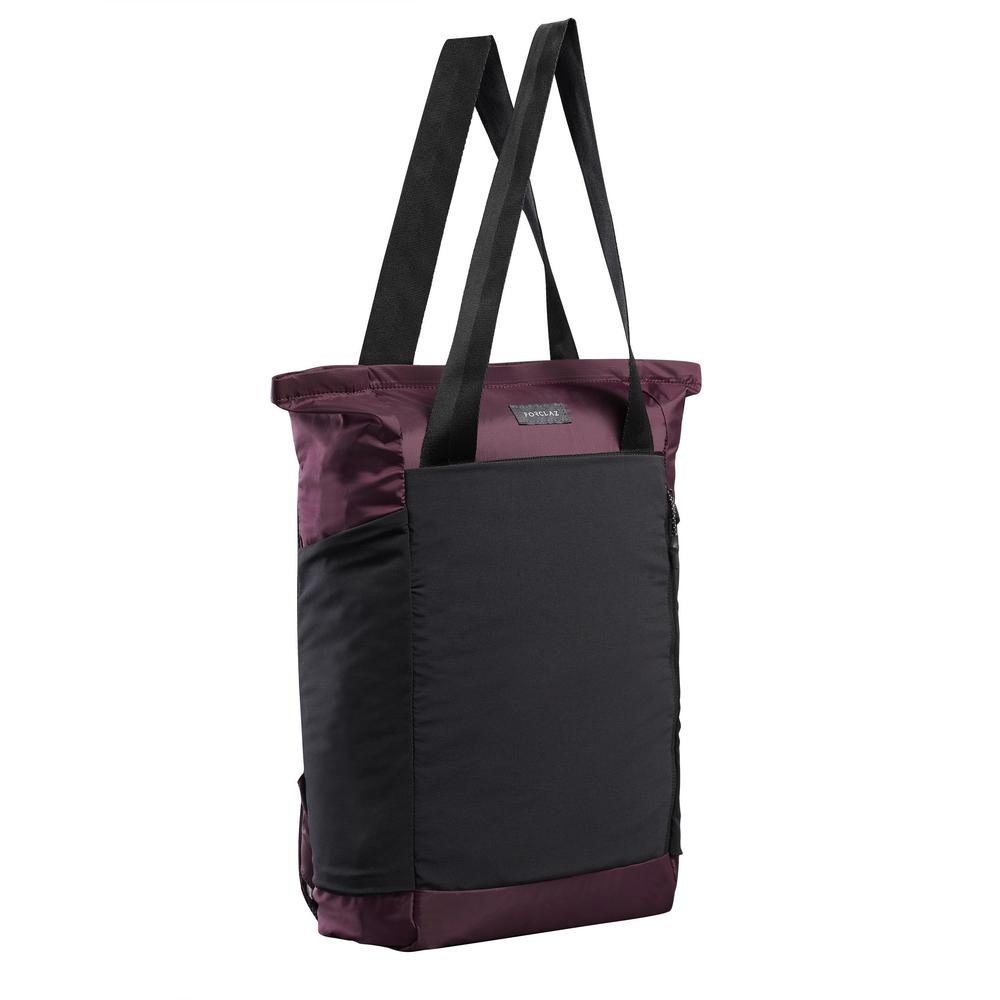 کیف سفر دکتلون - DECATHLON Travel Bag - 2 in 1 15L - بنفش کیف سفر دکتلون - DECATHLON Travel Bag - 2 in 1 15L - بنفش - Image 6