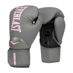 دستکش بوکس اورلست - Everlast Elite 2 Boxing Gloves - خاکستری/صورتی