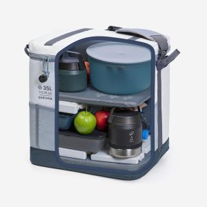 کول باکس تاشو کچوا – Quechua 500 Fresh 35L – خاکستری