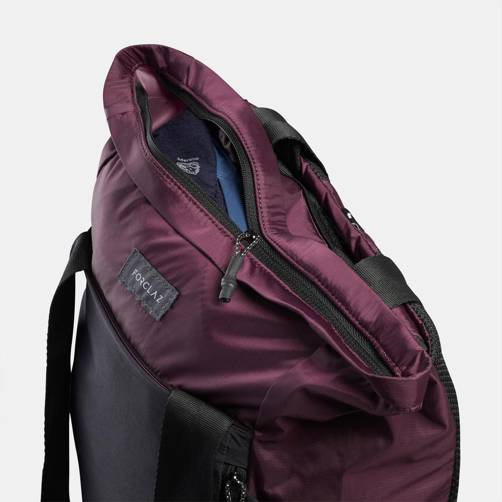 کیف سفر دکتلون - DECATHLON Travel Bag - 2 in 1 15L - بنفش کیف سفر دکتلون - DECATHLON Travel Bag - 2 in 1 15L - بنفش - Image 8