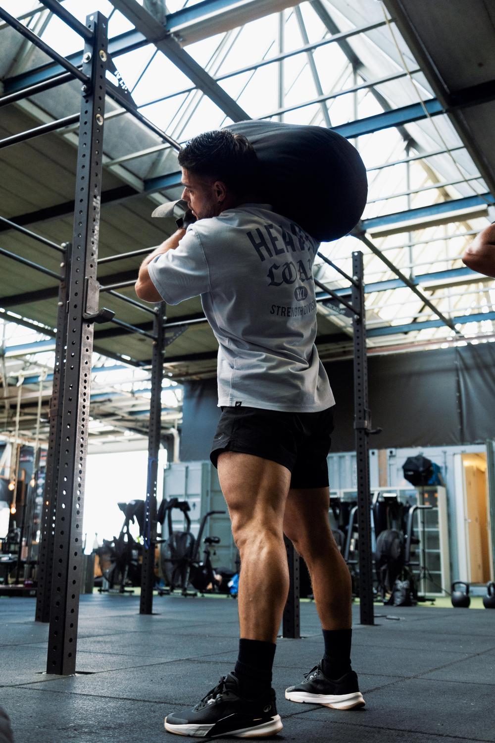 شلوارک مردانه دکتلون Domyos Bodybuilding Short - مشکی شلوارک مردانه دکتلون Domyos Bodybuilding Short - مشکی - Image 8
