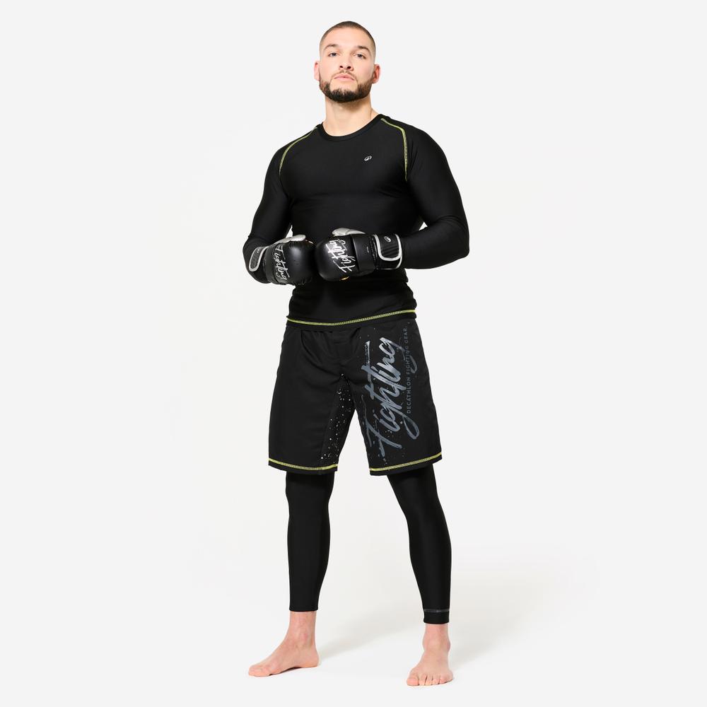 دستکش ام ام ای دکتلون - Outshock Adult MMA Gloves - نقره ای دستکش ام ام ای دکتلون - Outshock Adult MMA Gloves - نقره ای - Image 5