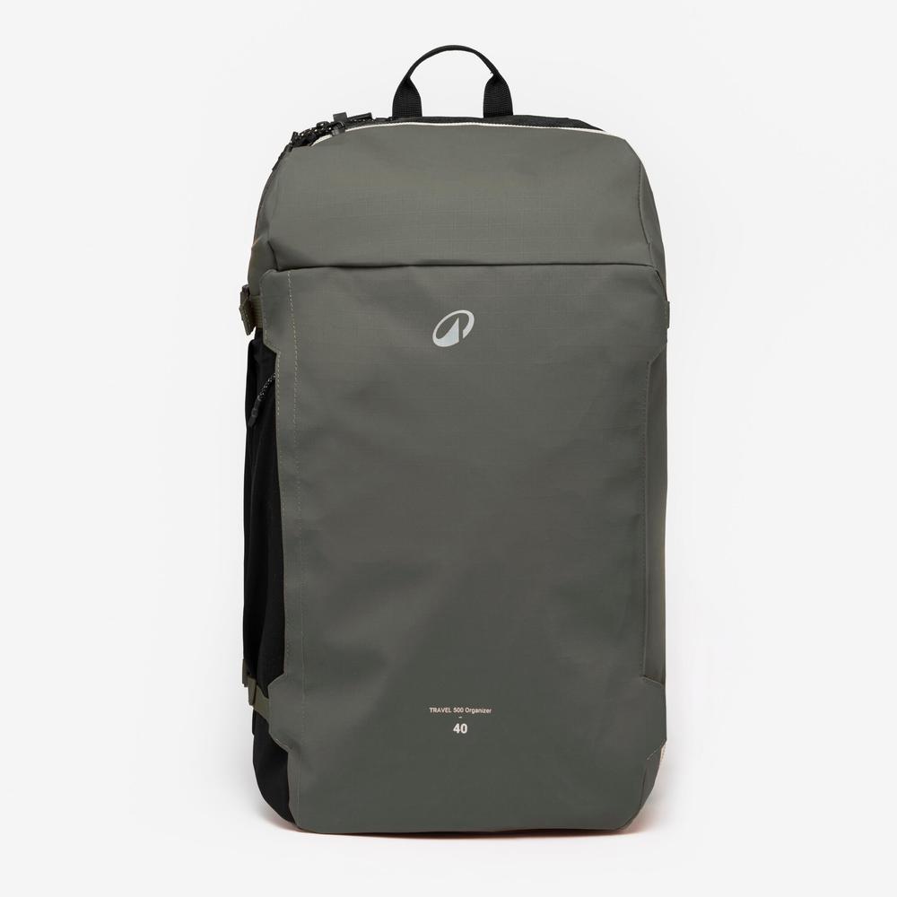 کوله پشتی کمپینگ و کوهنوردی فورکلاز - FORCLAZ Travel 500 Organizer 40 L - خاکستری کوله پشتی کمپینگ و کوهنوردی فورکلاز - FORCLAZ Travel 500 Organizer 40 L - خاکستری - Image 2