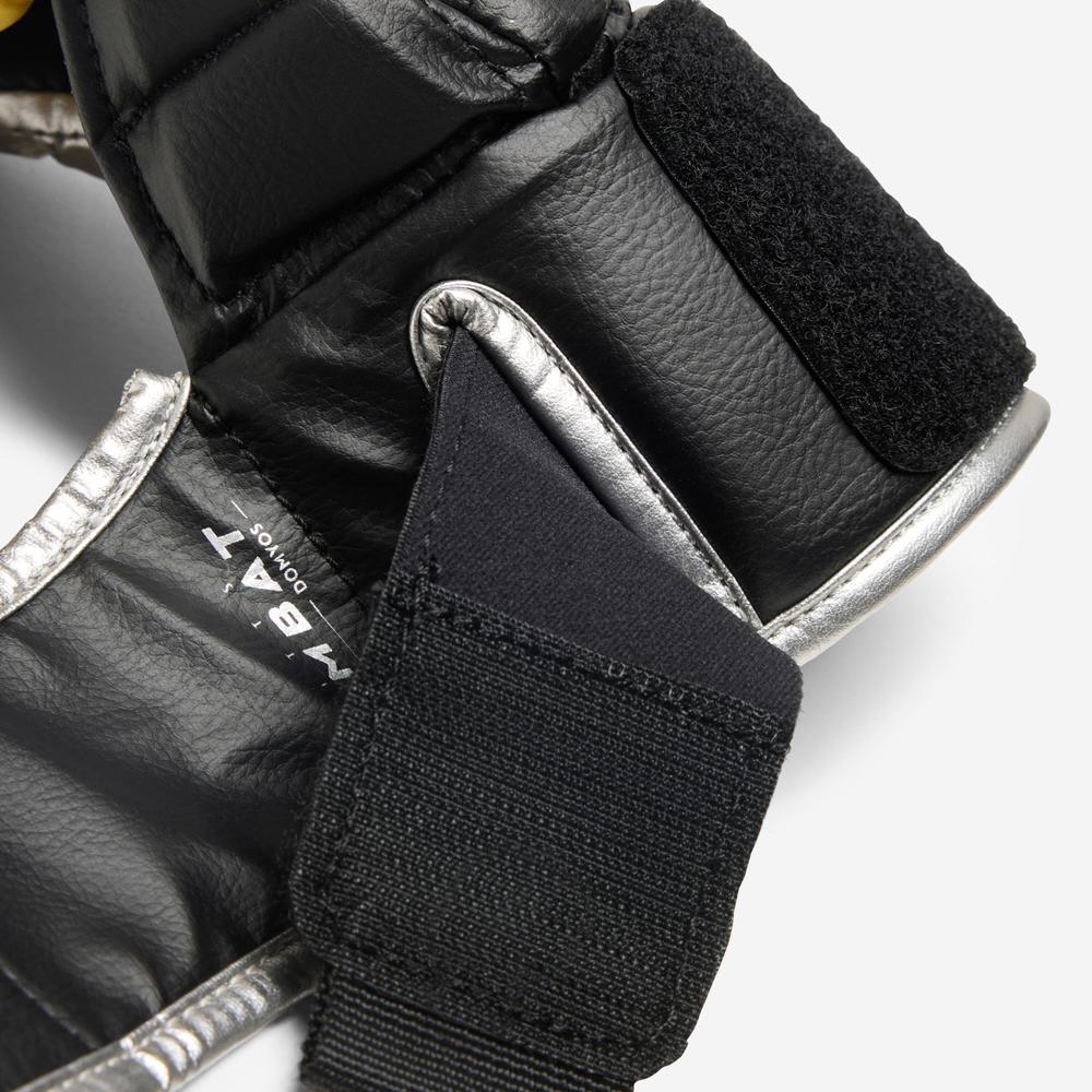 دستکش ام ام ای دکتلون - Outshock Adult MMA Gloves - نقره ای دستکش ام ام ای دکتلون - Outshock Adult MMA Gloves - نقره ای - Image 3