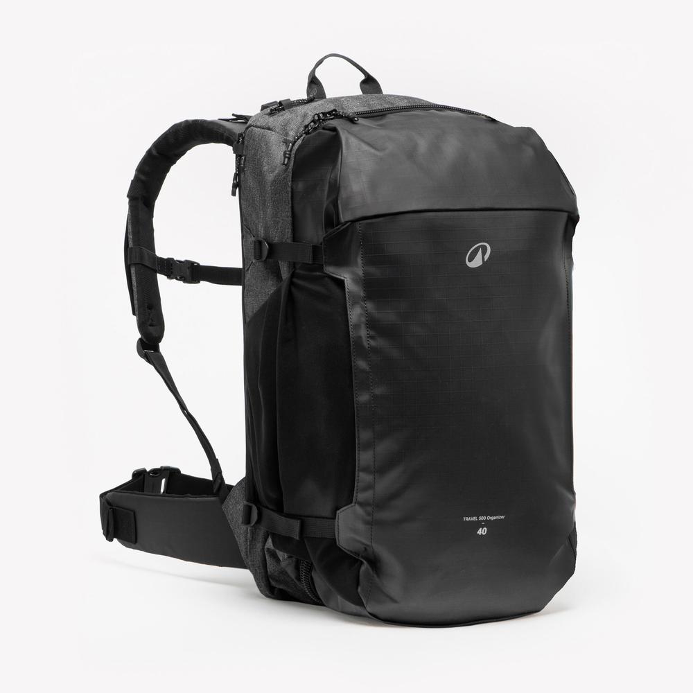 کولهپشتی کمپ و طبیعتگردی Decathlon Travel 500 Organizer – مشکی کولهپشتی کمپ و طبیعتگردی Decathlon Travel 500 Organizer – مشکی - تصویر 2