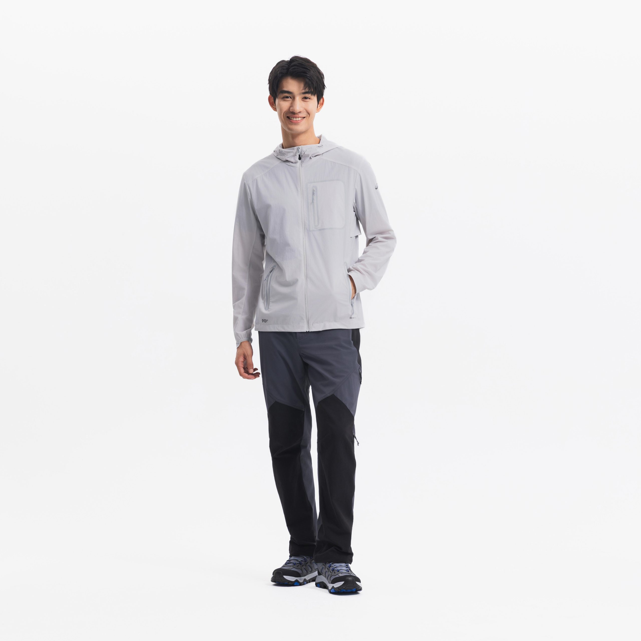 کفش اوتدور مردانه Decathlon مدل MH500 - رنگ طوسی کفش اوتدور مردانه Decathlon مدل MH500 - رنگ طوسی - Image 6