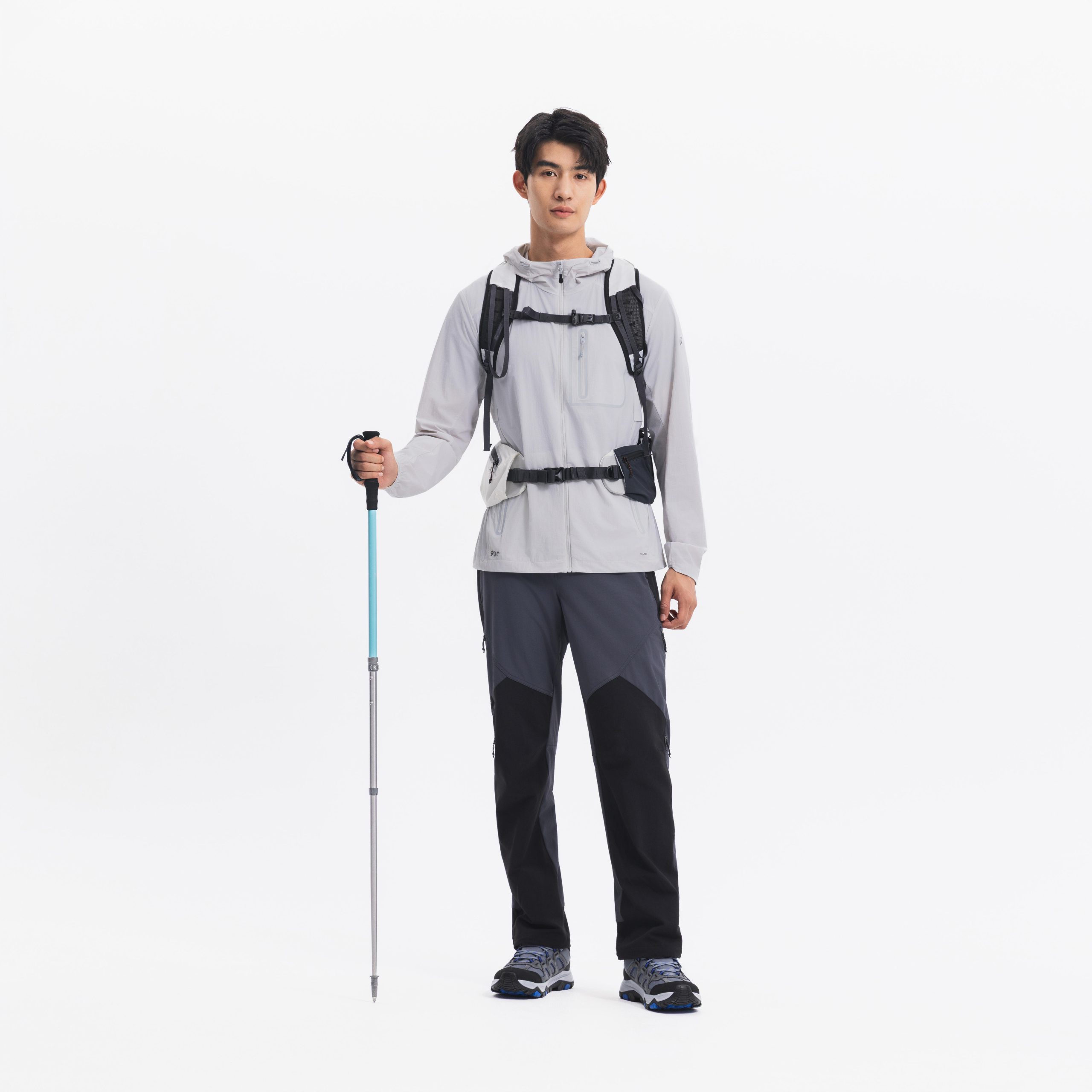کفش اوتدور مردانه Decathlon مدل MH500 - رنگ طوسی کفش اوتدور مردانه Decathlon مدل MH500 - رنگ طوسی - Image 4