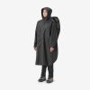 پانچو بارانی زنانه Decathlon MT500 – مشکی - تصویر 2