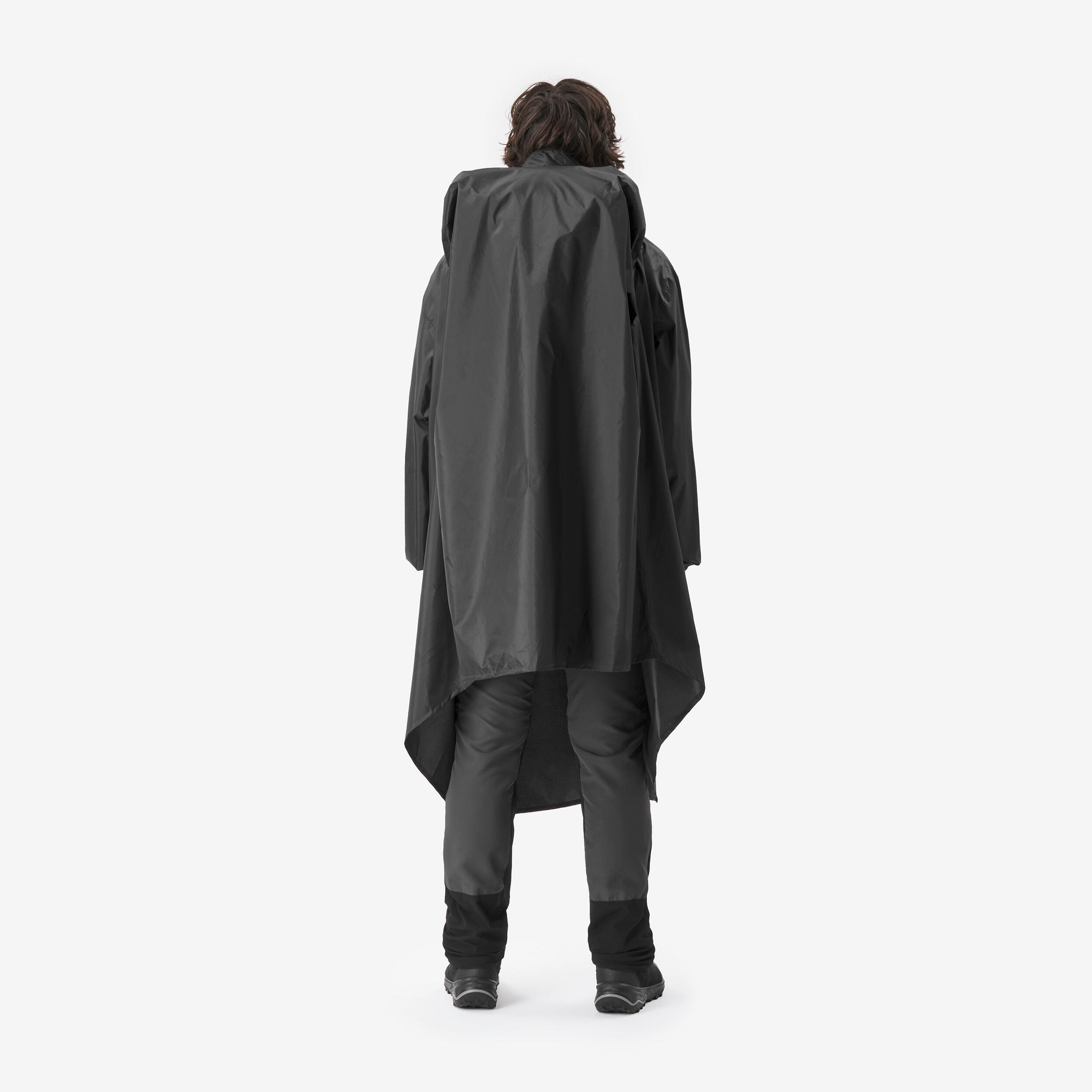 پانچو بارانی زنانه Decathlon MT500 – مشکی پانچو بارانی زنانه Decathlon MT500 – مشکی - تصویر 4