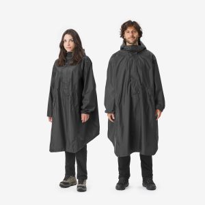 پانچو بارانی کوهنوردی بزرگسال Decathlon MT500 – مشکی پانچو بارانی کوهنوردی بزرگسال Decathlon MT500 – مشکی