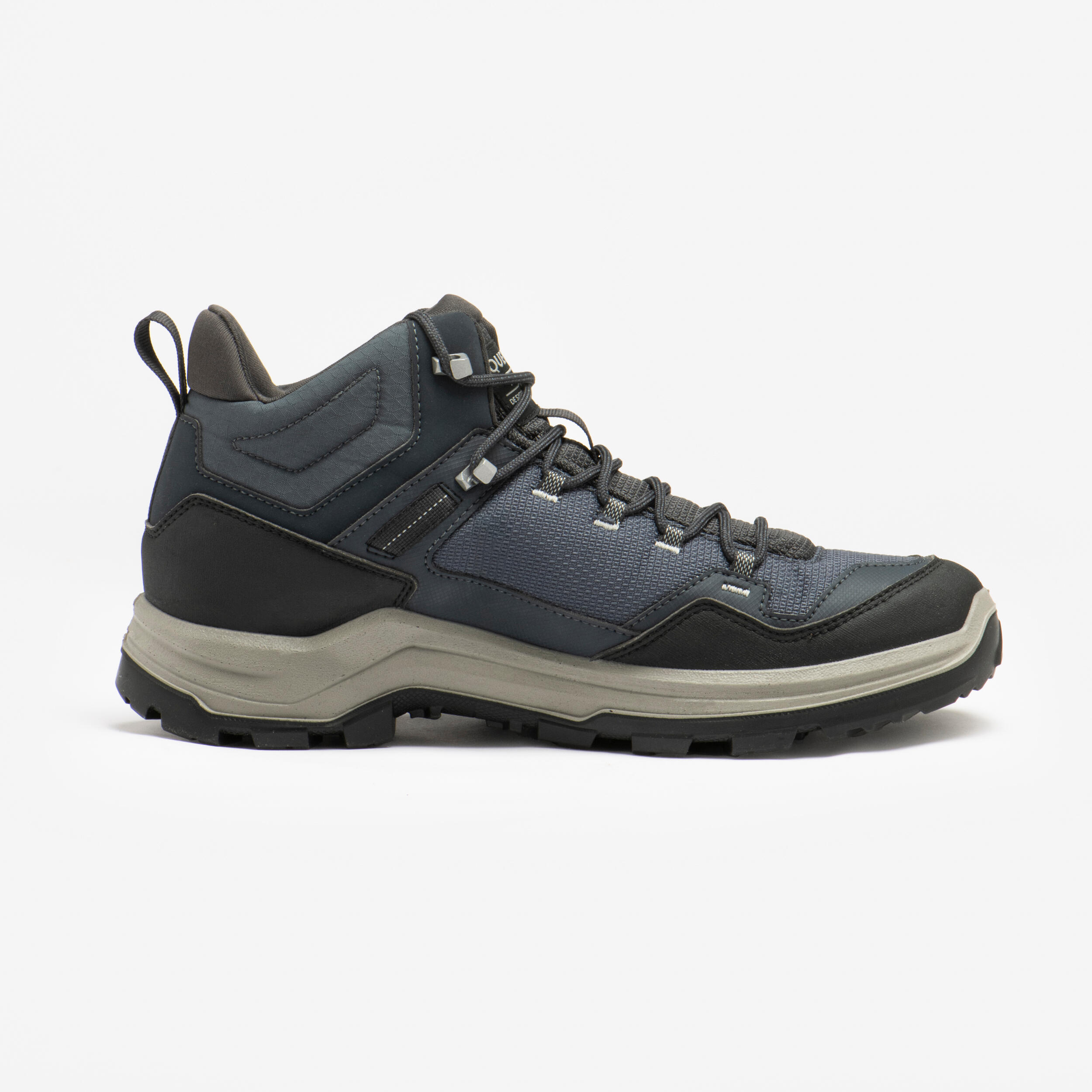 کفش کوهنوردی مردانه Decathlon MH100 – خاکستری و مشکی کفش کوهنوردی مردانه Decathlon MH100 – خاکستری و مشکی - تصویر 3