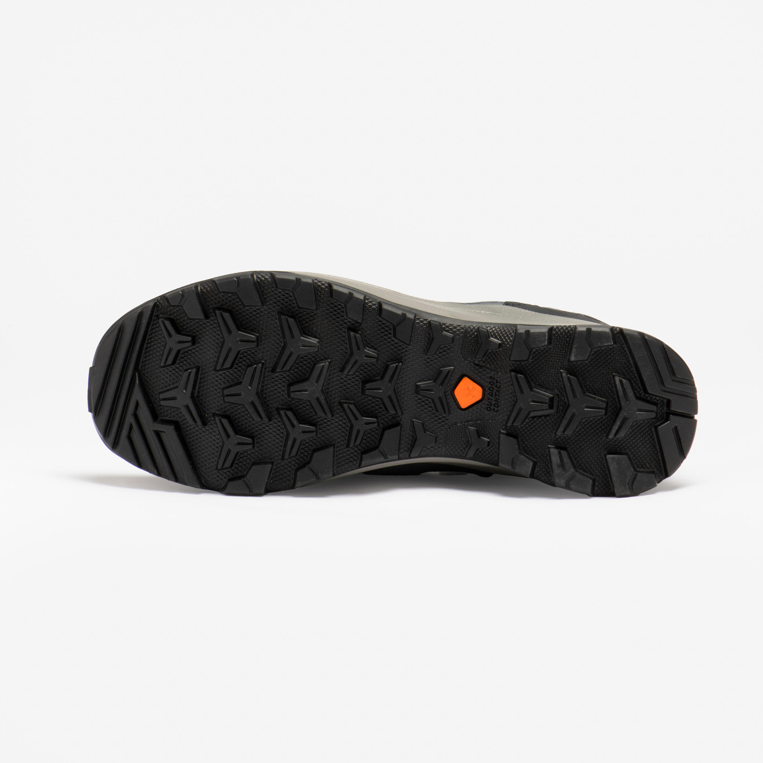 کفش کوهنوردی مردانه Decathlon MH100 – خاکستری و مشکی کفش کوهنوردی مردانه Decathlon MH100 – خاکستری و مشکی - تصویر 4