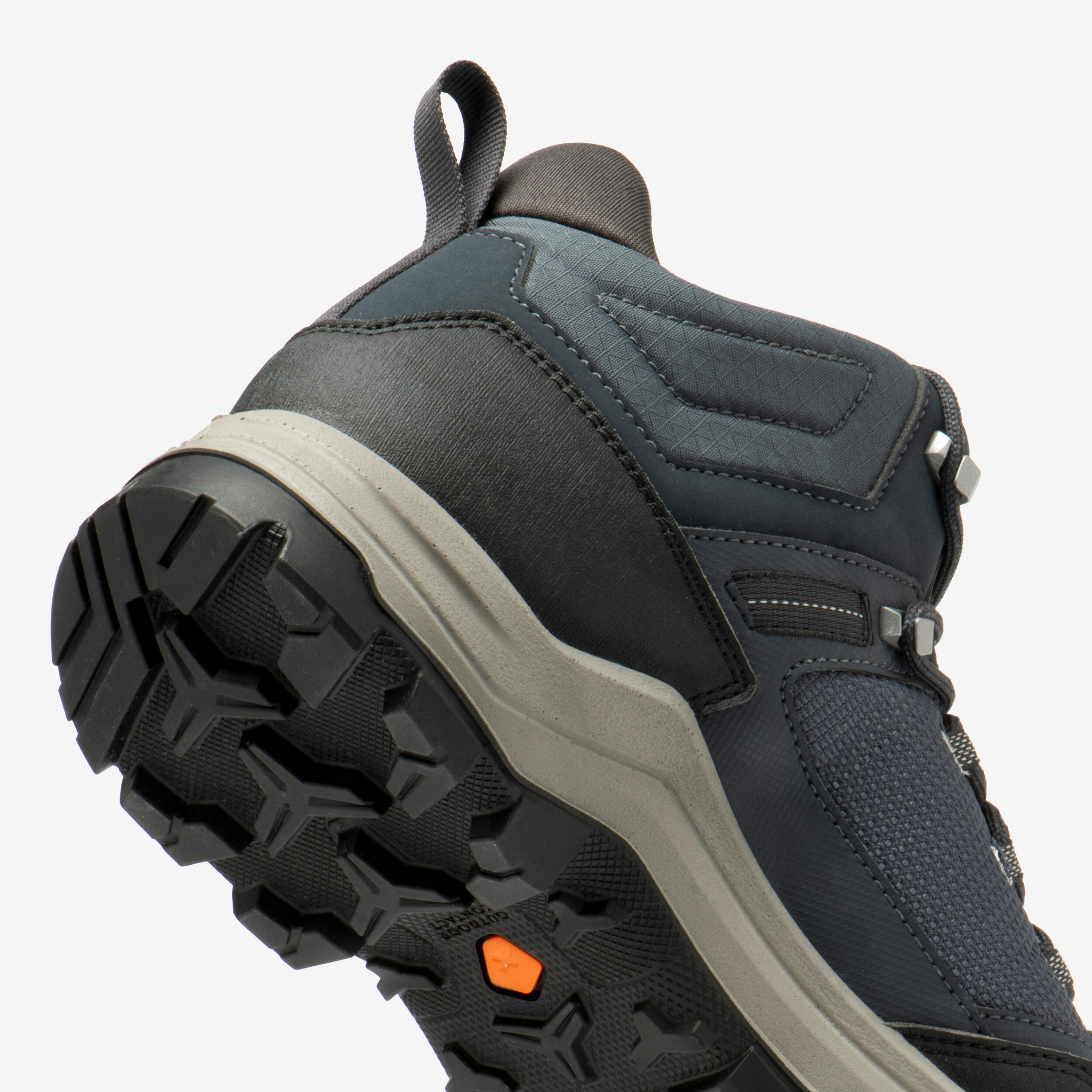 کفش کوهنوردی مردانه Decathlon MH100 – خاکستری و مشکی کفش کوهنوردی مردانه Decathlon MH100 – خاکستری و مشکی - تصویر 5