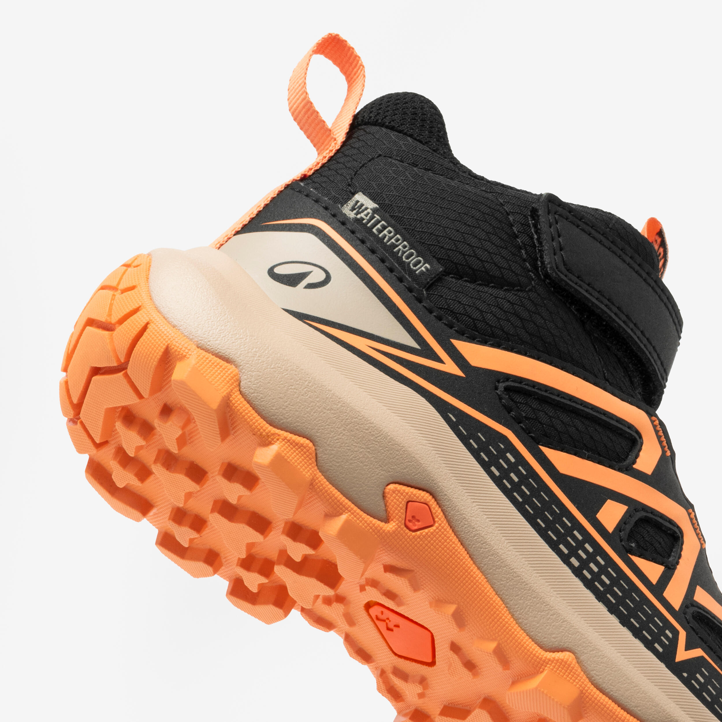 نیم بوت کوهنوردی بچگانه Decathlon Crosscrock – نارنجی نیم بوت کوهنوردی بچگانه Decathlon Crosscrock – نارنجی - تصویر 6