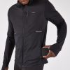 بارانی دویدن مردانه Decathlon KIPRUN Run 100 Warm – مشکی - تصویر 4
