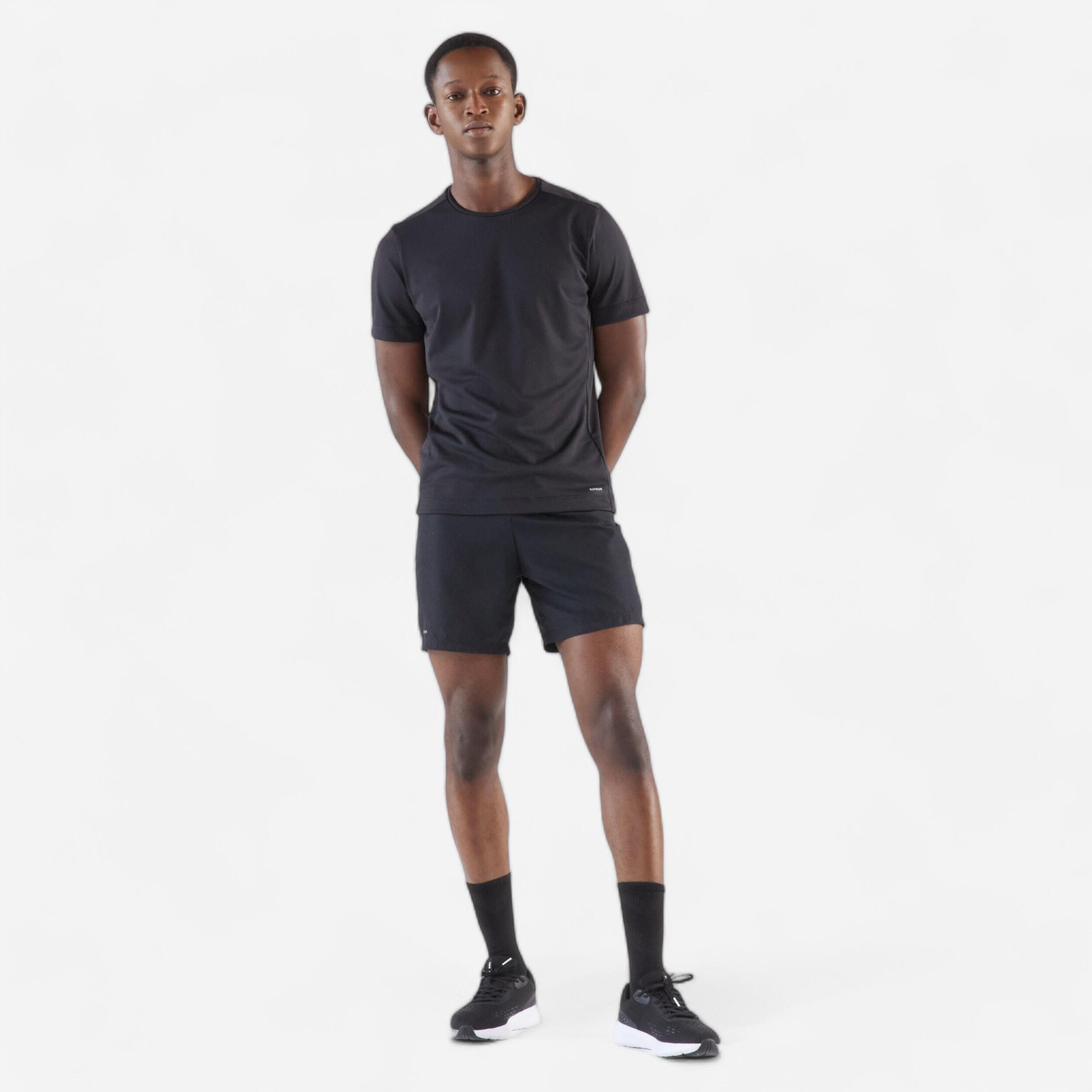 تیشرت ورزشی مردانه Decathlon KIPRUN Dry 100 – مشکی تیشرت ورزشی مردانه Decathlon KIPRUN Dry 100 – مشکی - تصویر 6