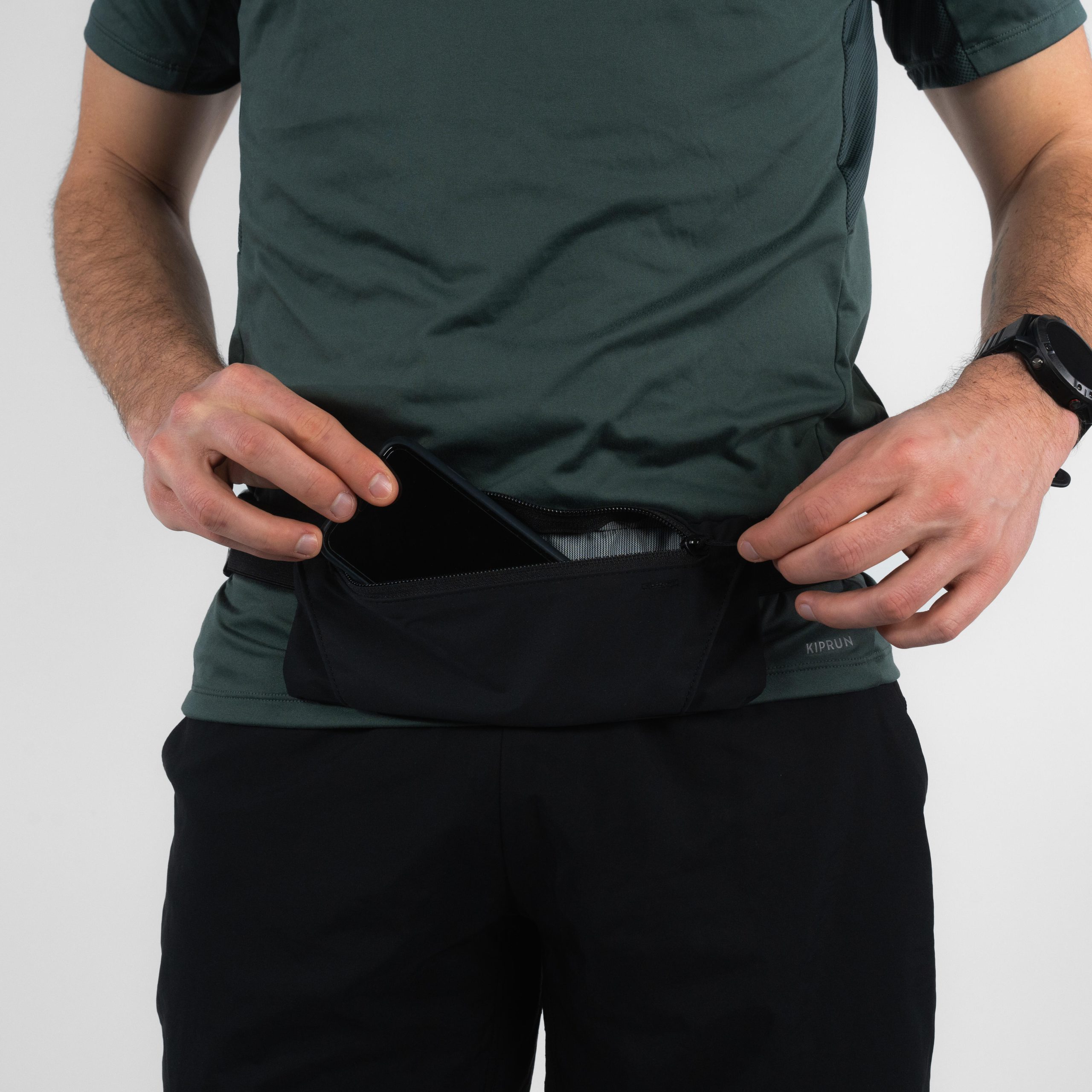 کیف کمری دویدن بزرگسال Decathlon Kiprun Basique 2 – مشکی کیف کمری دویدن بزرگسال Decathlon Kiprun Basique 2 – مشکی - تصویر 3