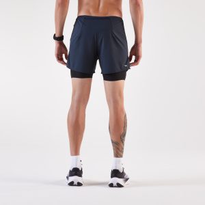 شلوارک ورزشی مردانه Decathlon Run 500 Confort – مشکی