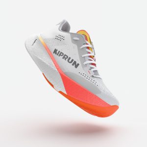 کفش دویدن مردانه Decathlon Kiprun Kipride – طوسی سفید نارنجی