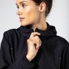 بادگیر زنانه Decathlon Kiprun Run 100 Wind – مشکی - تصویر 4