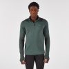 تیشرت آستین بلند مردانه Decathlon Kiprun Run 500 Warm – خاکی